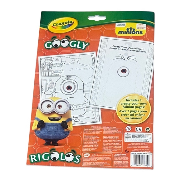Crayola Despicable Me Googly Eye Minions Coloring Pad - Picture 2 of 2
